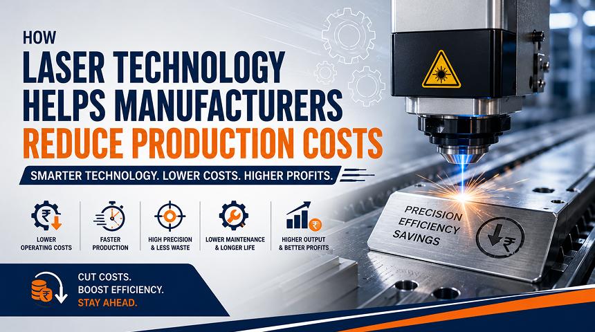 How Laser Technology Helps Manufacturers Reduce Production Costs