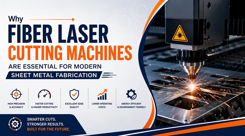 Why Fiber Laser Cutting Machines Are Essential for Modern Sheet Metal Fabrication