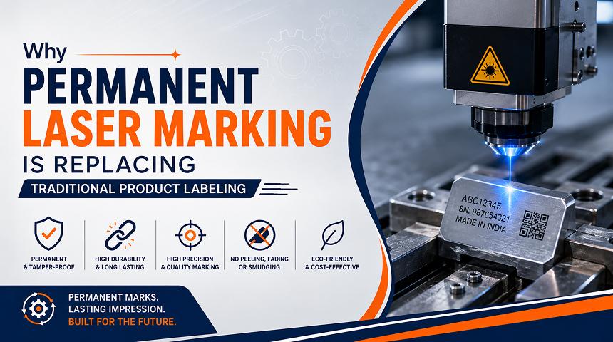 Why Permanent Laser Marking Is Replacing Traditional Product Labeling