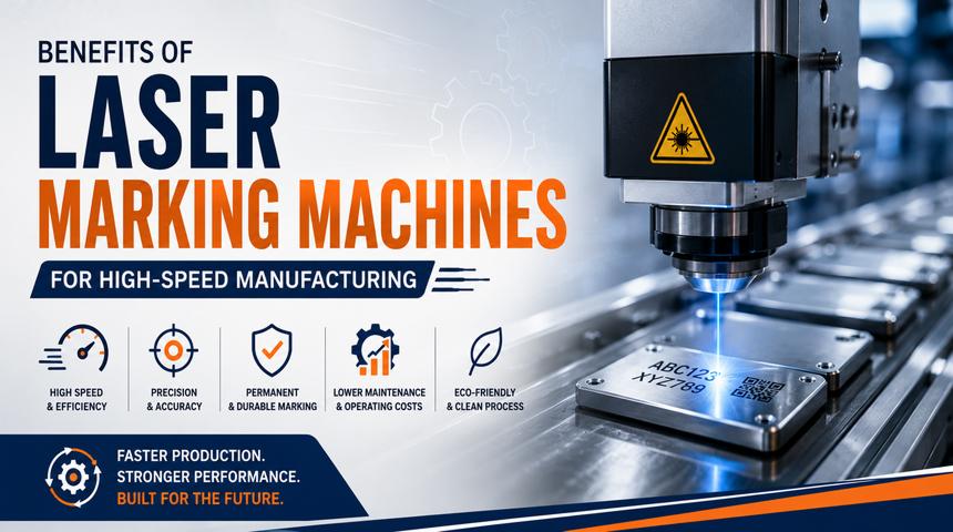 Benefits of Laser Marking Machines for High-Speed Manufacturing