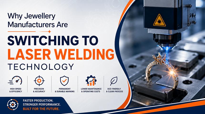 Why Jewellery Manufacturers Are Switching to Laser Welding Technology