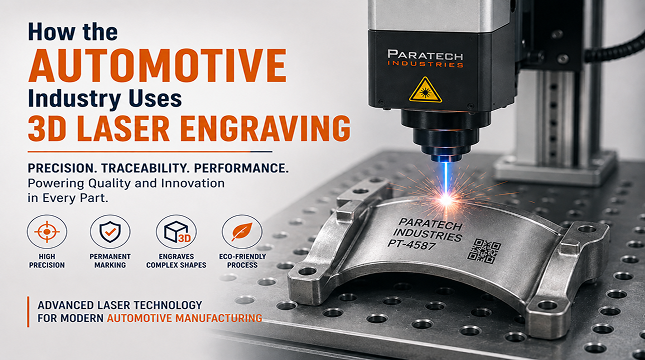 How the Automotive Industry Uses 3D Laser Engraving