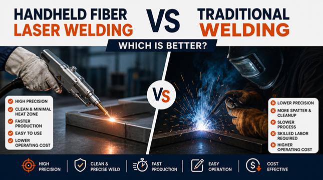 Handheld Fiber Laser Welding vs Traditional Welding: Which Is Better?